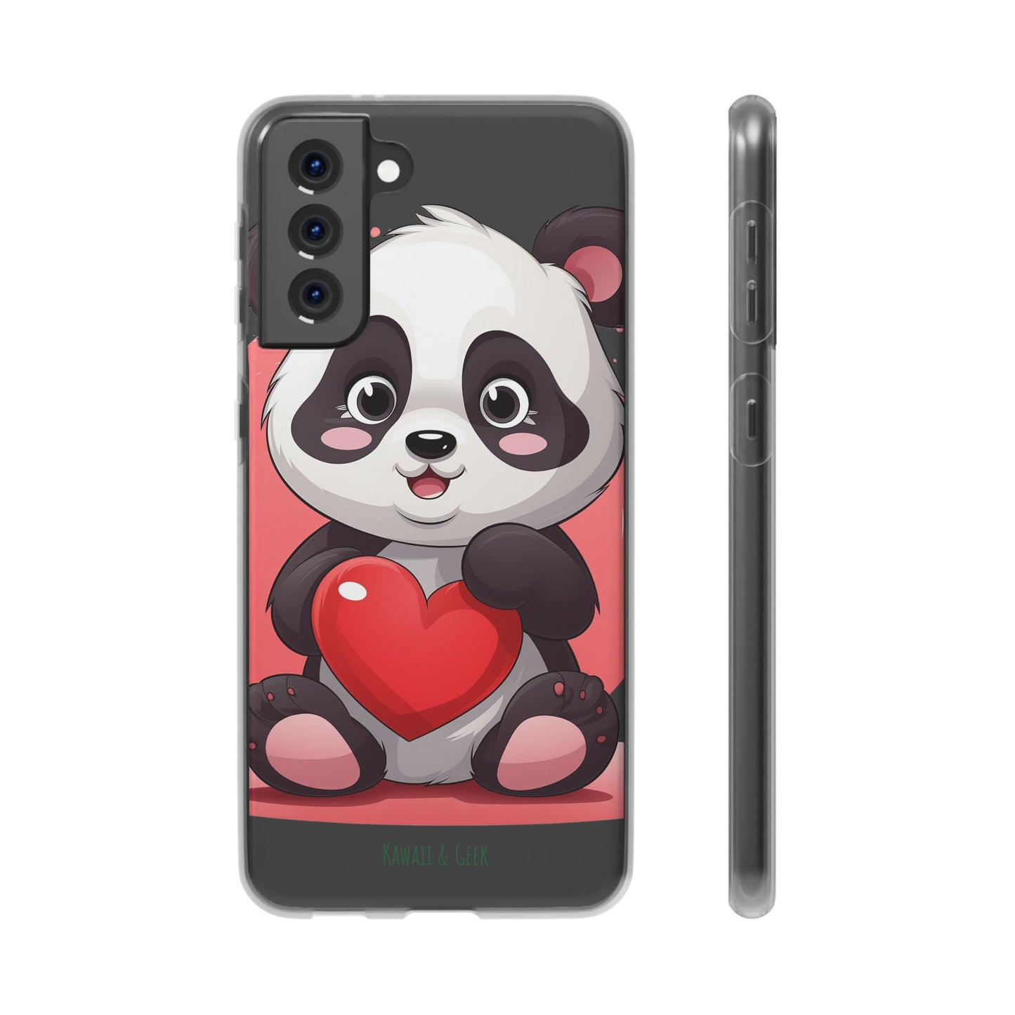 Heart Panda Flexi Case