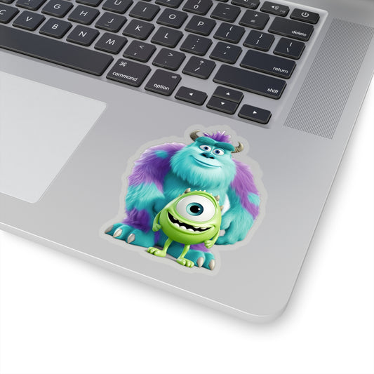 Monster Inc. Bob and Sully Sticker - Add Playful Charm to Your World