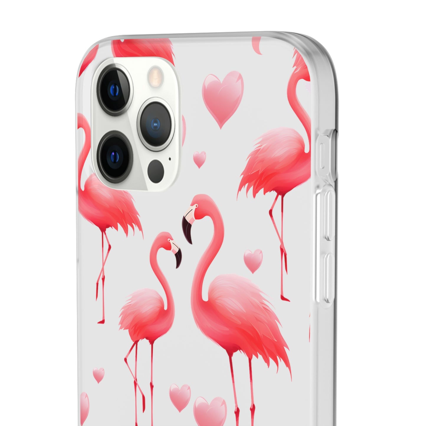 Pink Flamingo Elegance Flexi Phone case