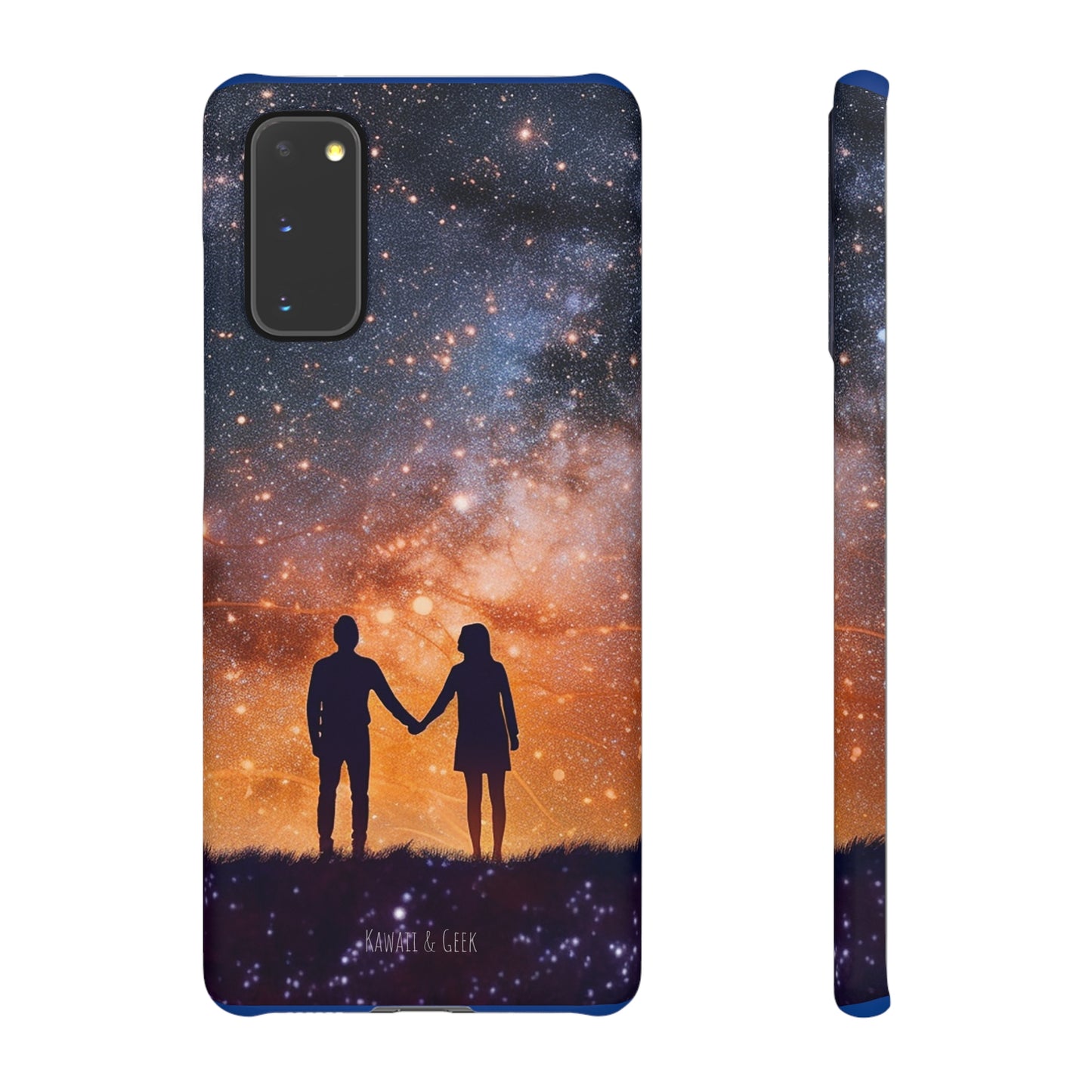 Starry Night Lovers Phone Case - Embrace the Beauty of the Night Sky