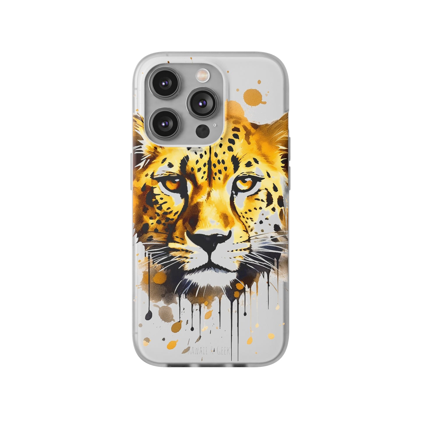 Cheetah Flexi Phone Case - Add a Touch of Elegance and Style to Your Device