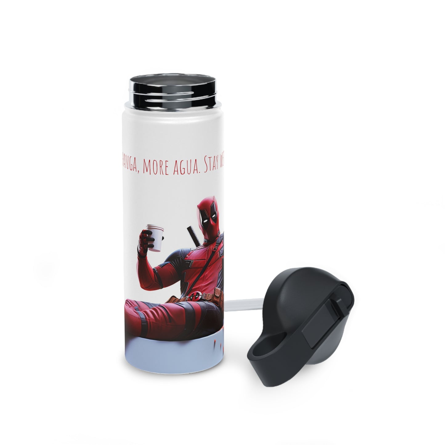 Deadpool Hydration: Stainless Steel Bottle