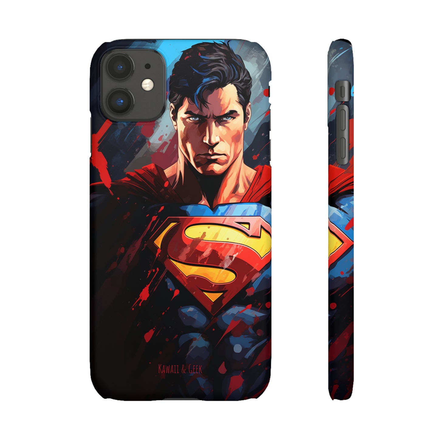 Graphical Superman Premium Phone Case