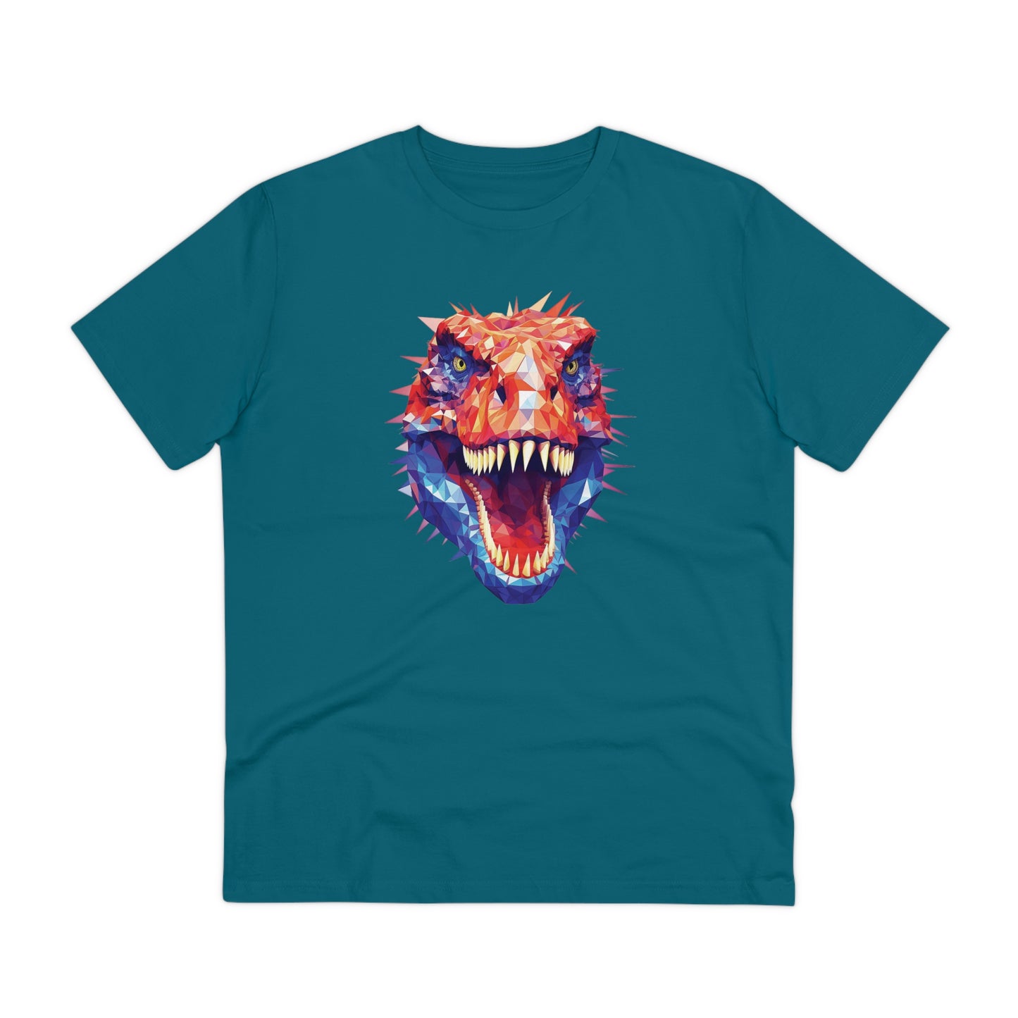 T-Rex Polygonal T-Shirt - Unleash Prehistoric Style