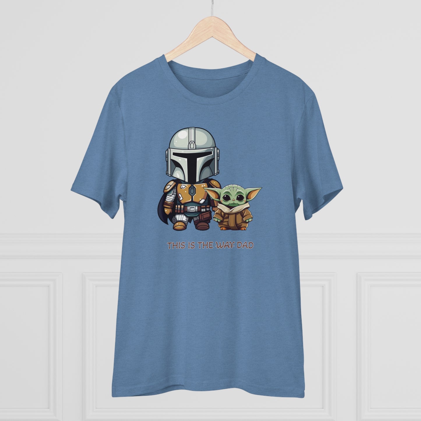 Mandalorian and Baby Yoda T-Shirt - This is the Dad - Celebrate Father's Day in Style and Sustainability - Star Wars