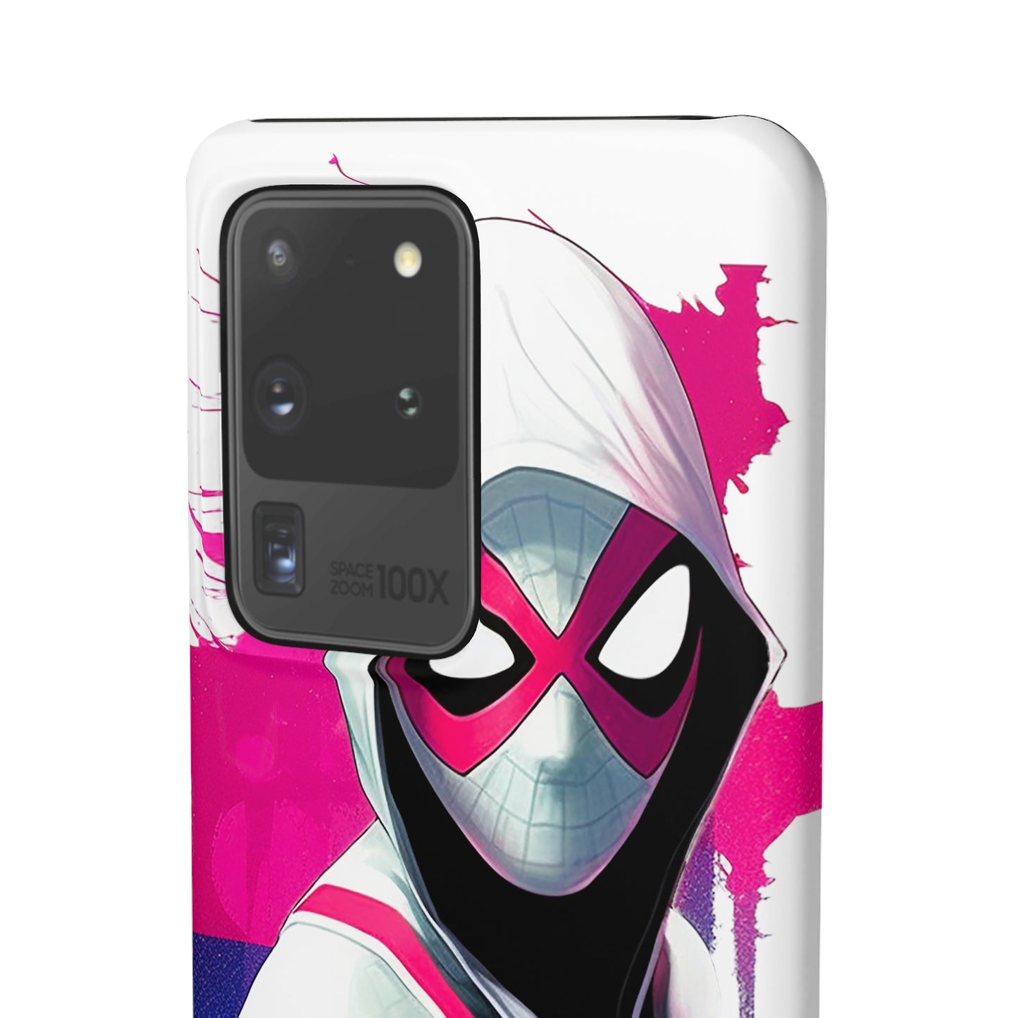 Spider Gwen in Watercolor Style Phone Case - Add Some Colorful and Heroic Style to Your Phone