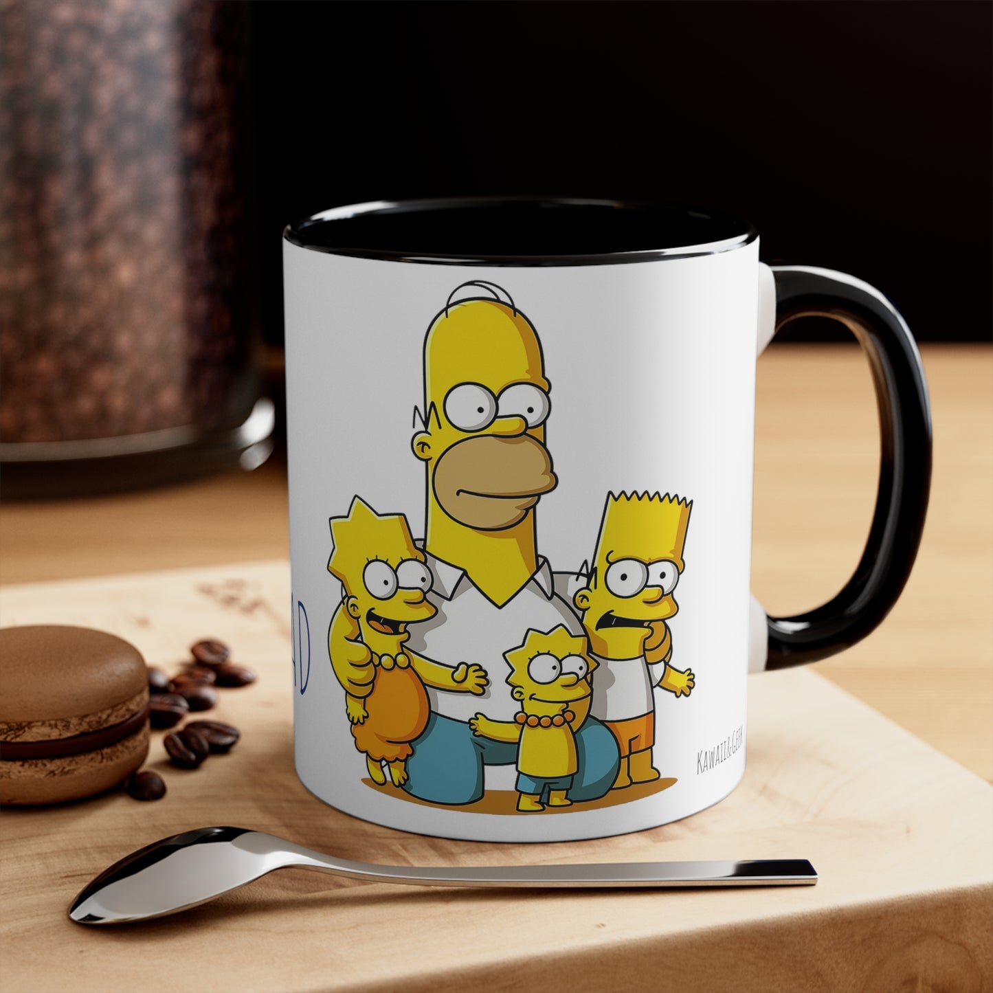 Homer Simpsons with Kids Mug : World's Greatest 'Trying' Dad - Father's Day Special