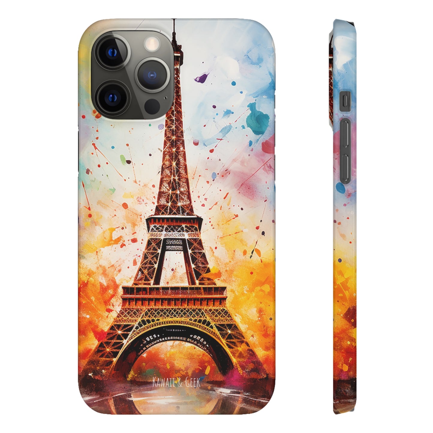 Eiffel Tower Painting Premium Phone Case - for Paris lovers