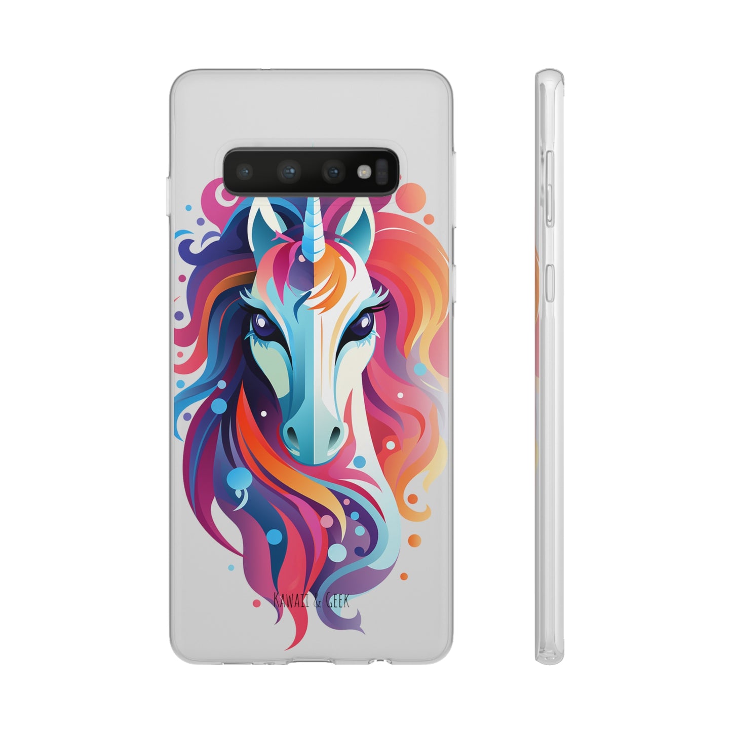 Ink Unicorn Flexi Transparent Phone Case