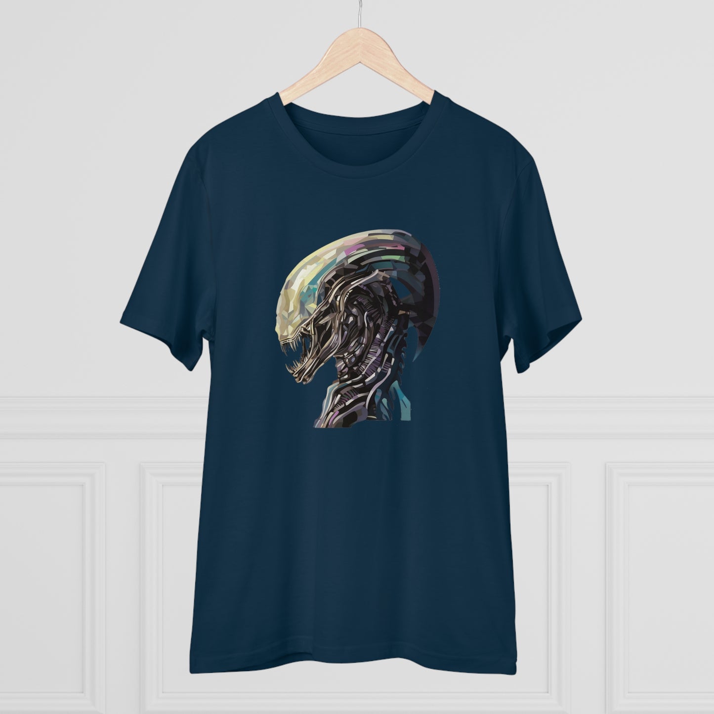 Alien Xenomorph PolygonalT-Shirt - Embrace Otherworldly Fashion