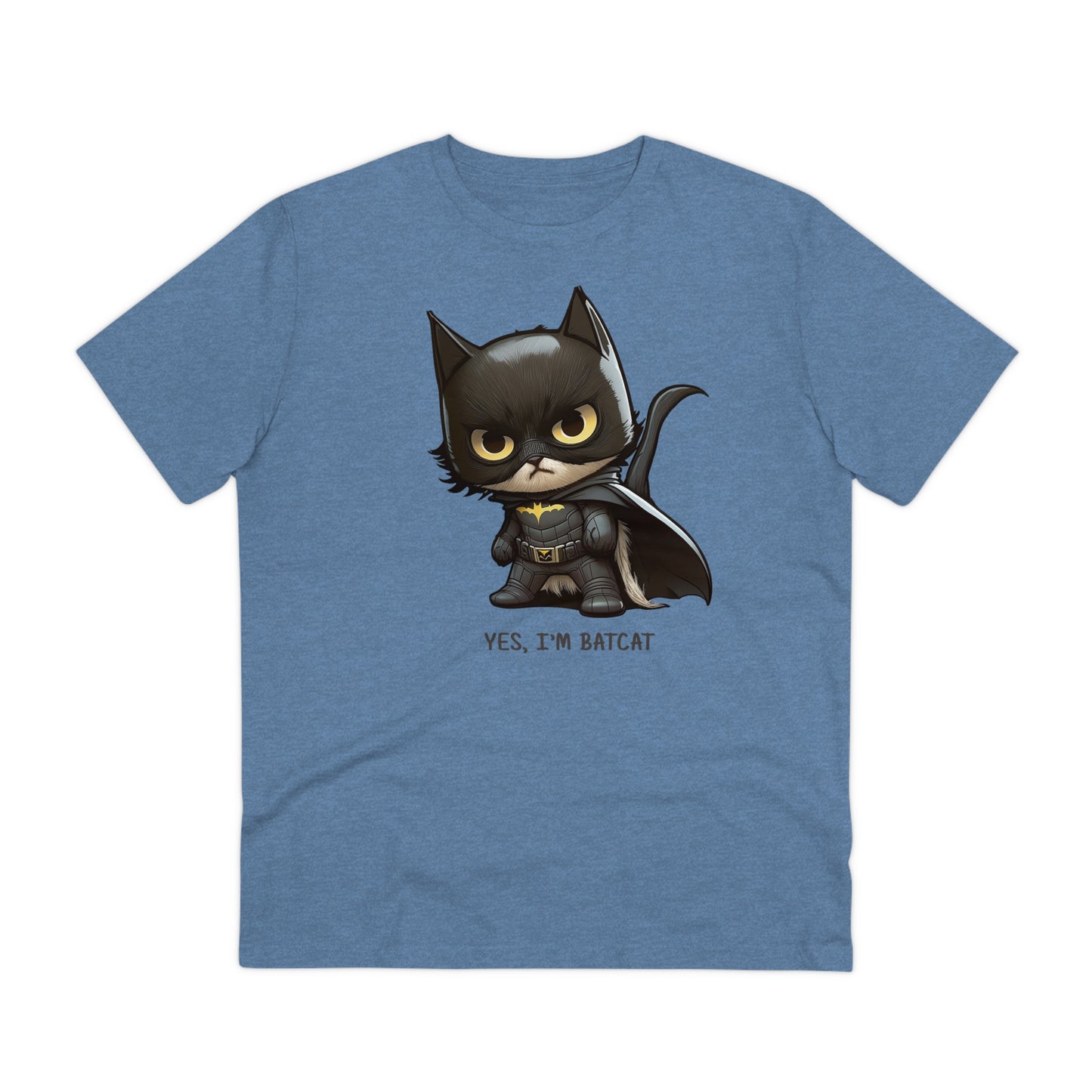 Yes, I'm Batcat, Unisex Eco-Friendly T-Shirt - Make a Playful and Sustainable Fashion Statement