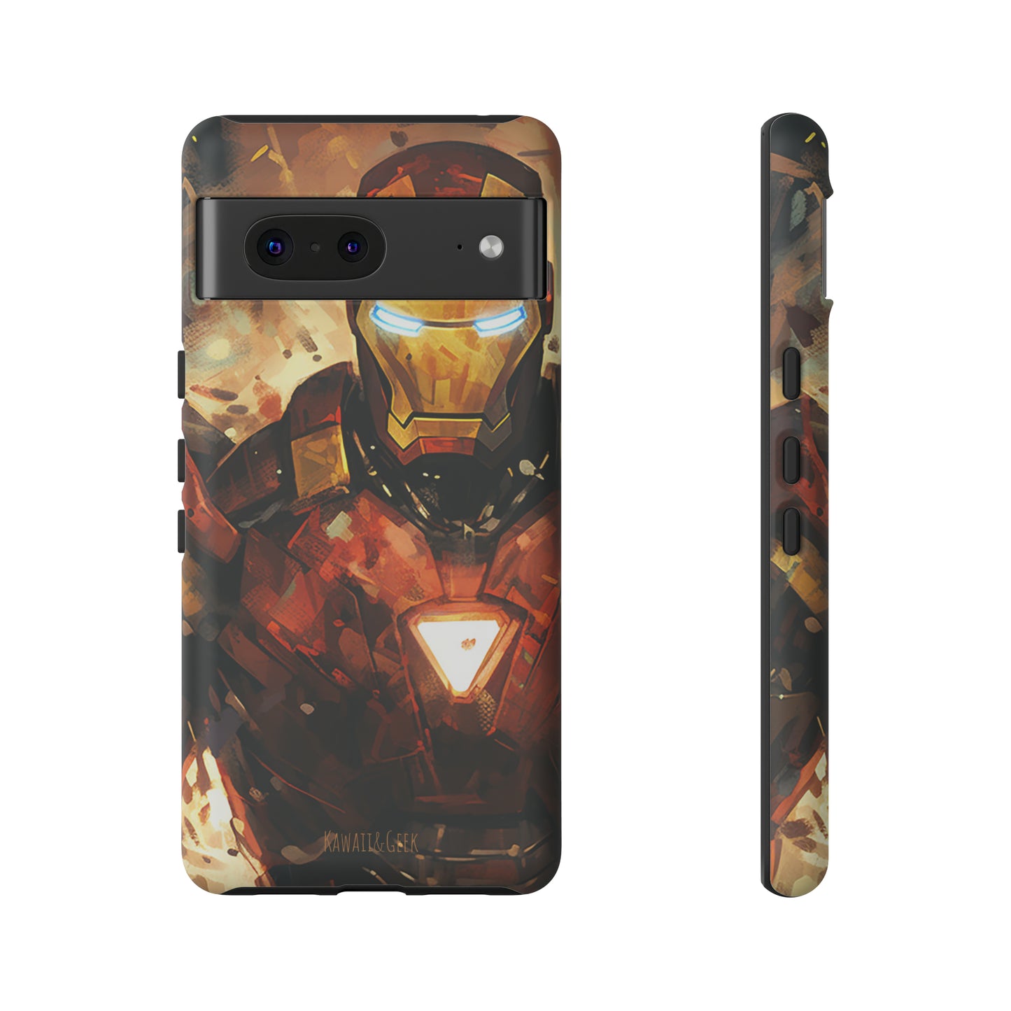 Iron Man Painting Tough Phone Case - Add Some Bold and Unique Style to Your Tech