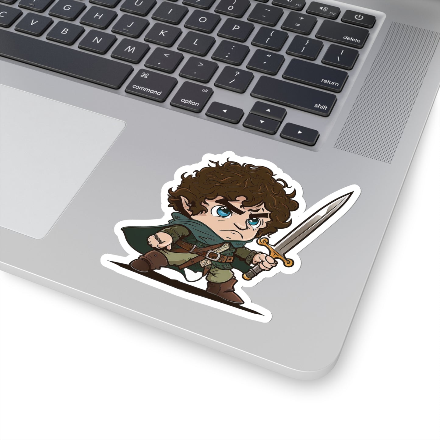 Frodo Sticker - Add Some Adorable and Powerful Style to Your Tech - Lord of the Rings