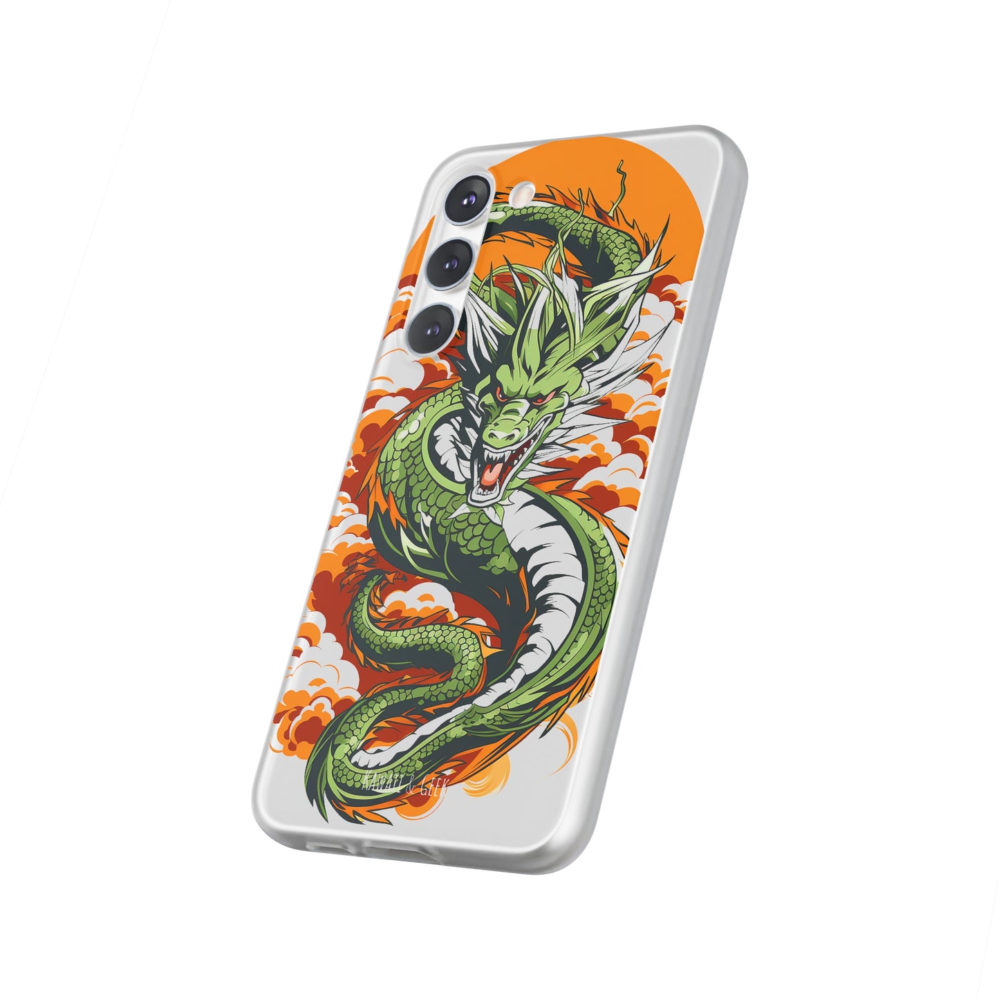 Dragon Ball Z-Inspired Japanese Dragon Flexi Phone Case