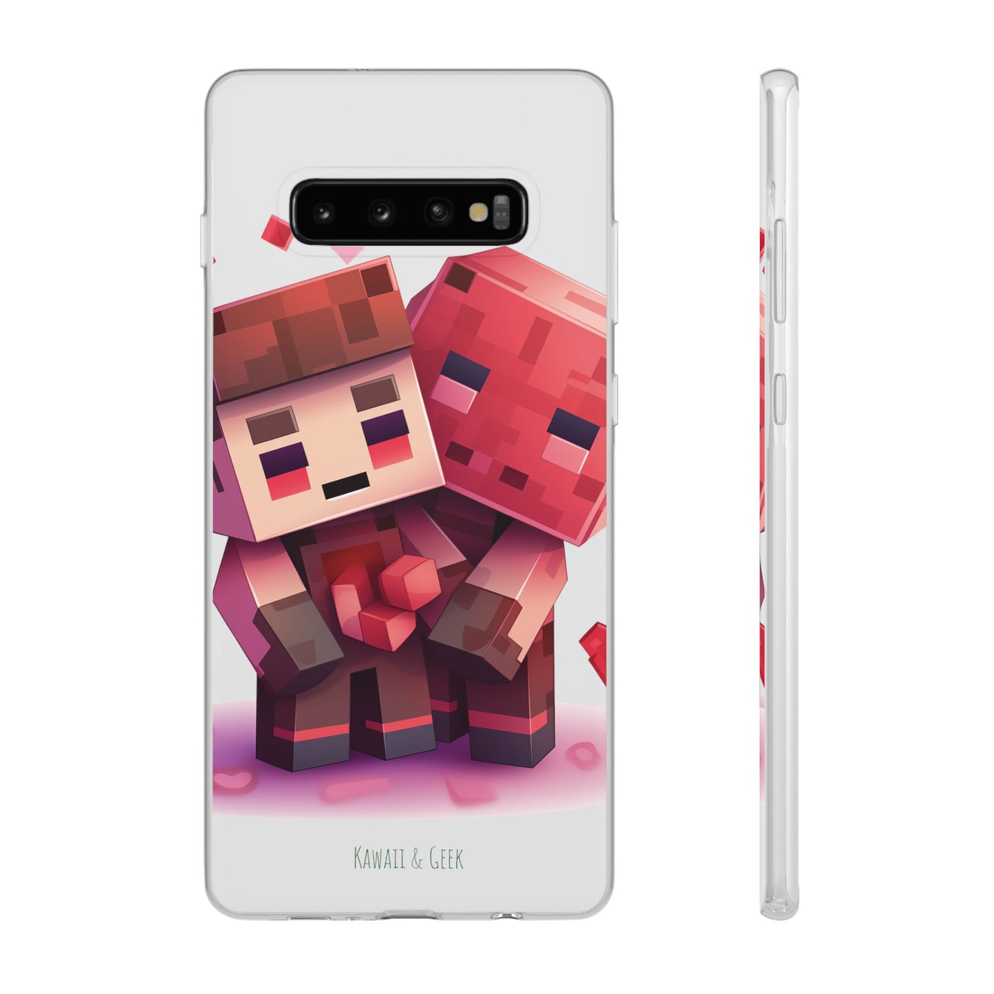 Phone Case - Lovers Minecraft Inspired Design