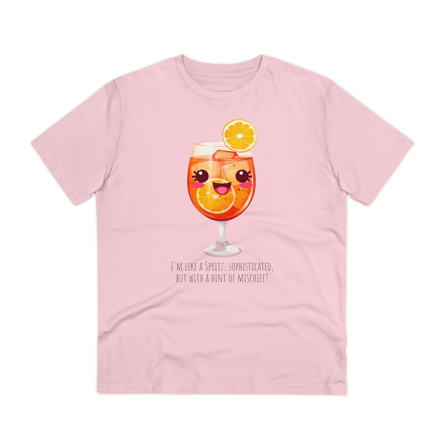 Cute and Mischievous Spritz Glass T-Shirt | Fun and Sophisticated Design