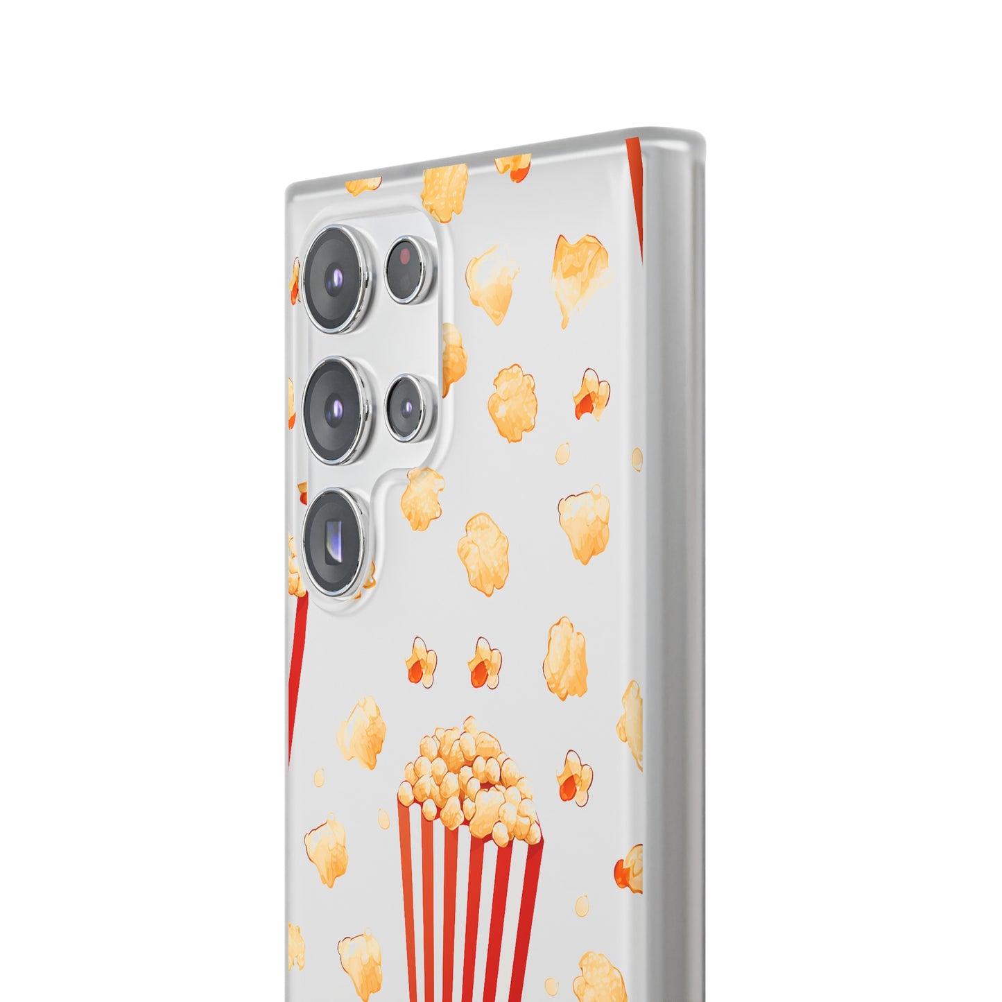 Popcorn Transparent Flexi Phone Case