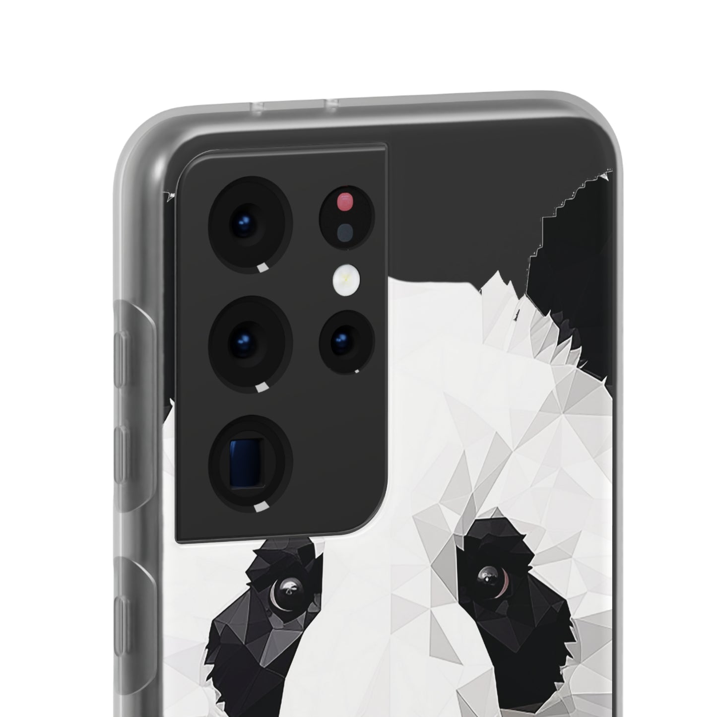 Cute Polygonal Panda Flexi phone Case - Protect Your Phone with Some Unique and Adorable Style