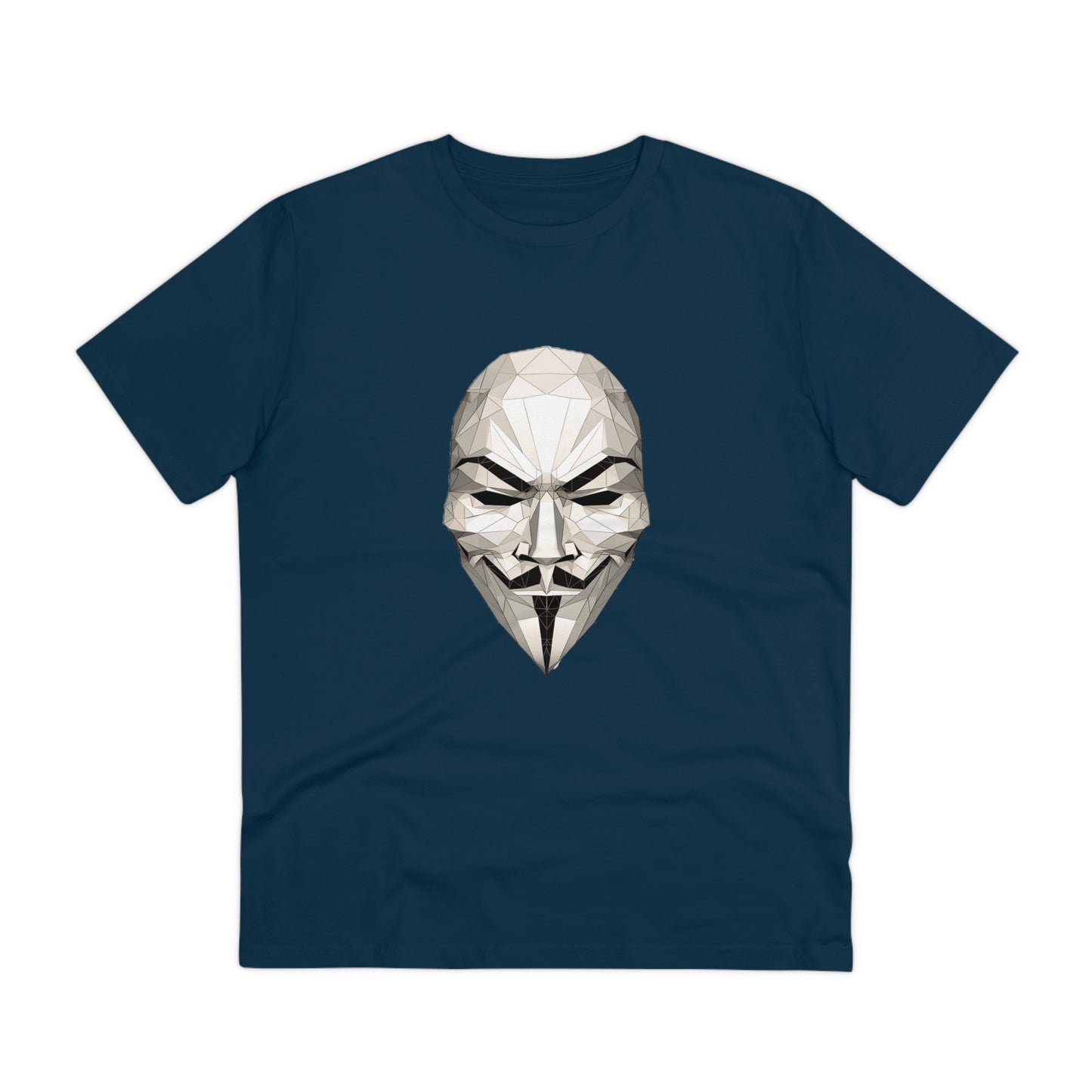 V Mask Polygonal T-Shirt - Embrace Anonymous Resistance