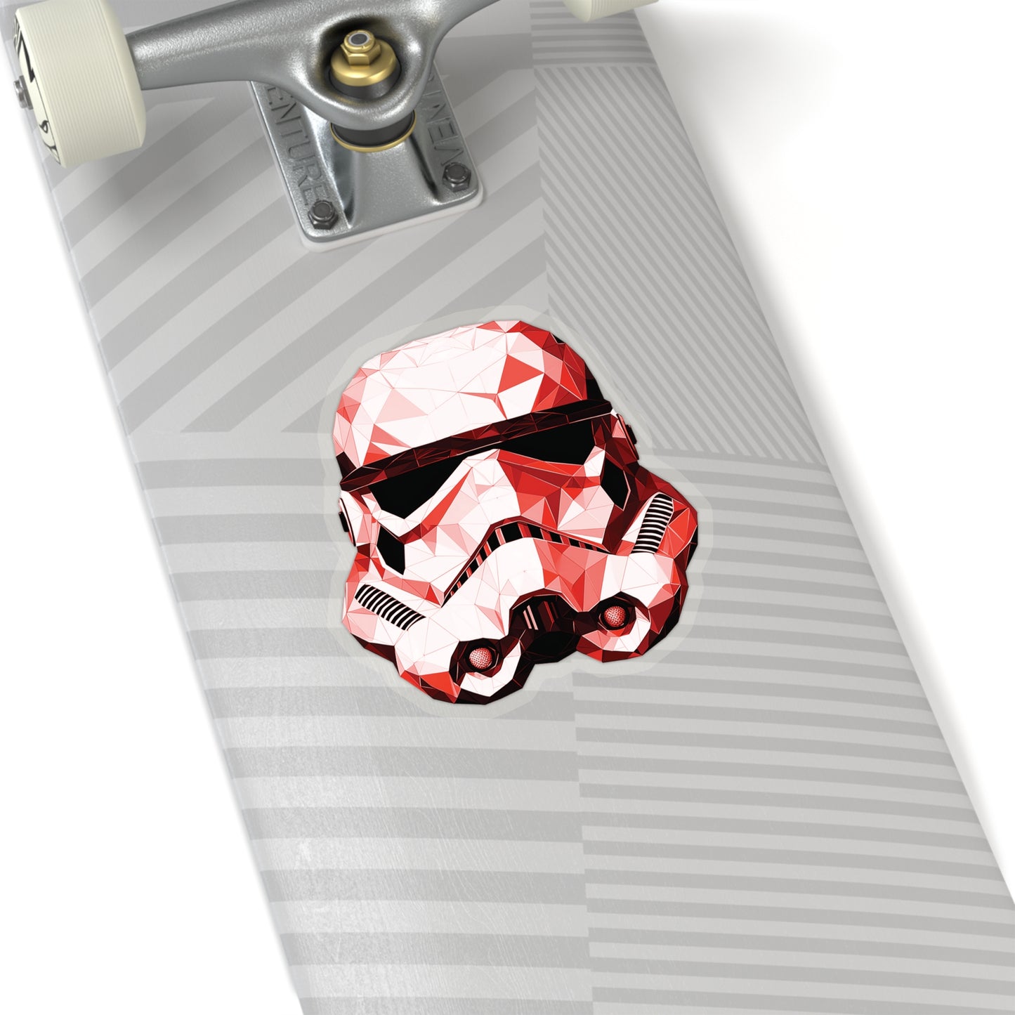 Red Stormtrooper Sticker - Unleash Vibrant Galactic Power - Star Wars