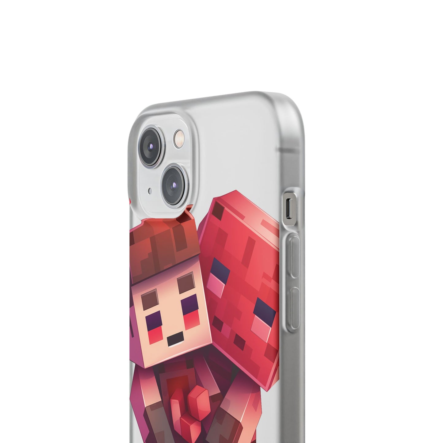 Phone Case - Lovers Minecraft Inspired Design
