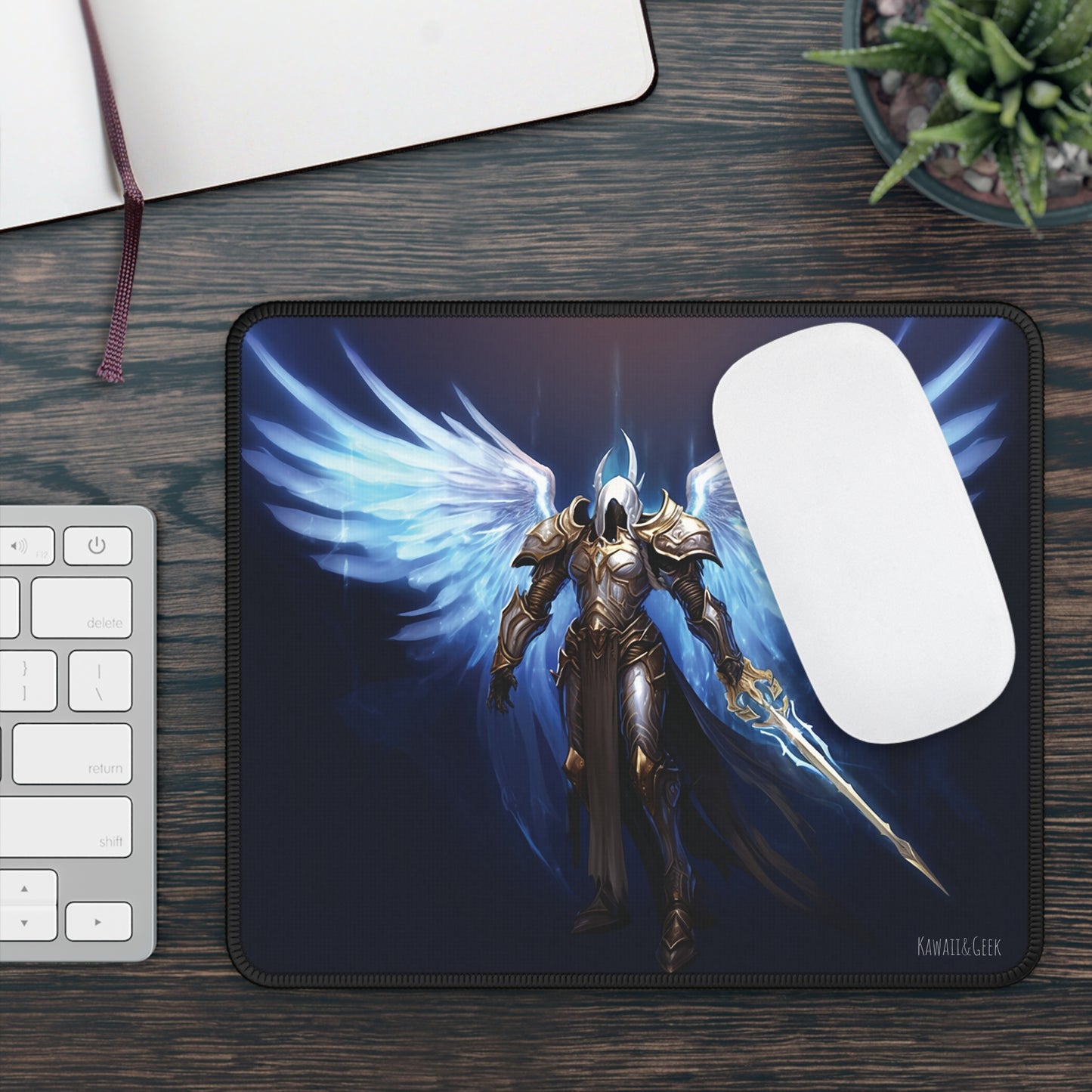 Archangel Gaming Mouse Pad : Embrace Divine Power