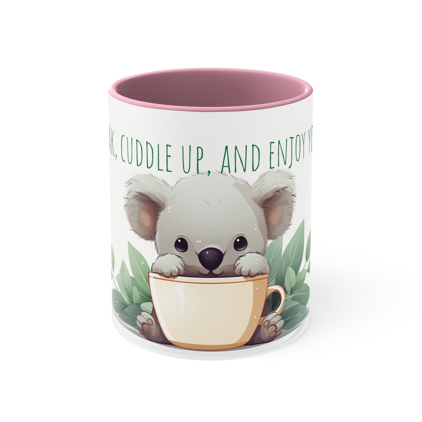 Relaxing Cute Koala Coffee Mug: Take a Break and Enjoy