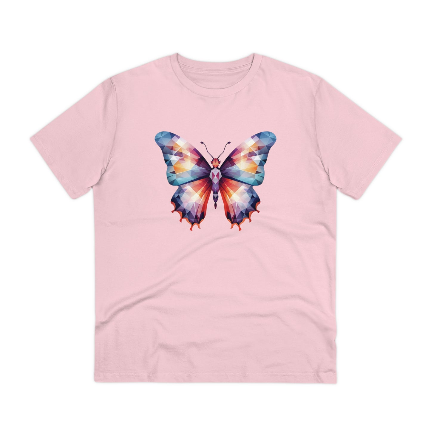 Butterfly Polygonal T-Shirt - Embrace Vibrant Transformation