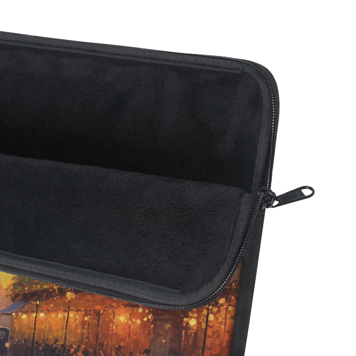 Parisian Sunset Laptop Sleeve - Experience the Charm of 19th Century Paris in Van Gogh Style