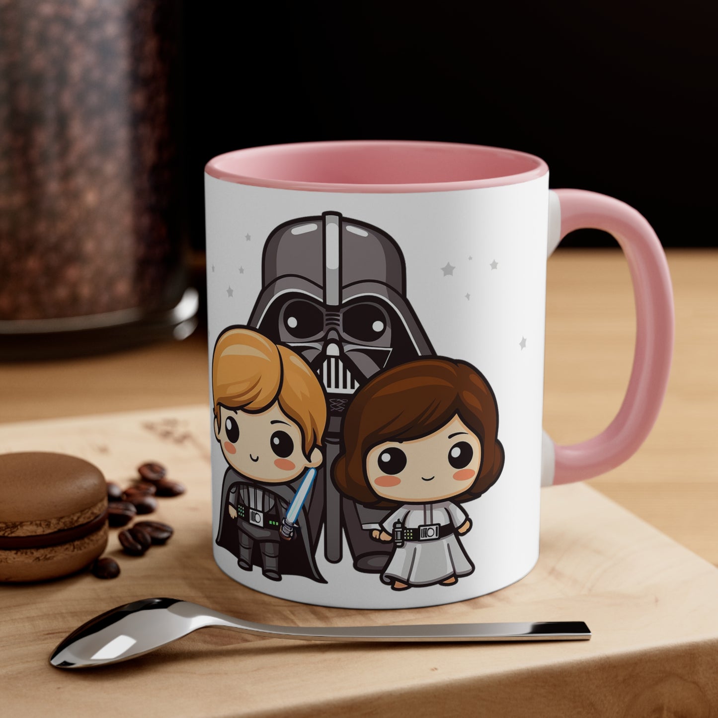 Darth Vader Mug with Kids Luke and Leia : May the Dad Be with You - Star Wars - Father's Day Special