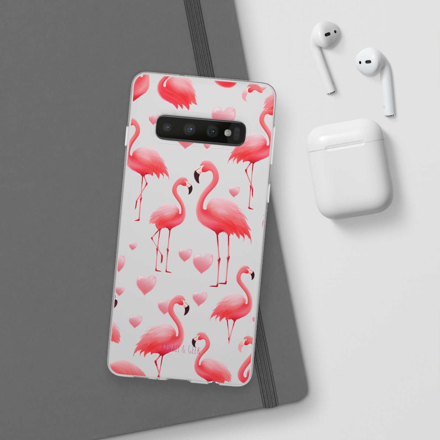 Pink Flamingo Elegance Flexi Phone case