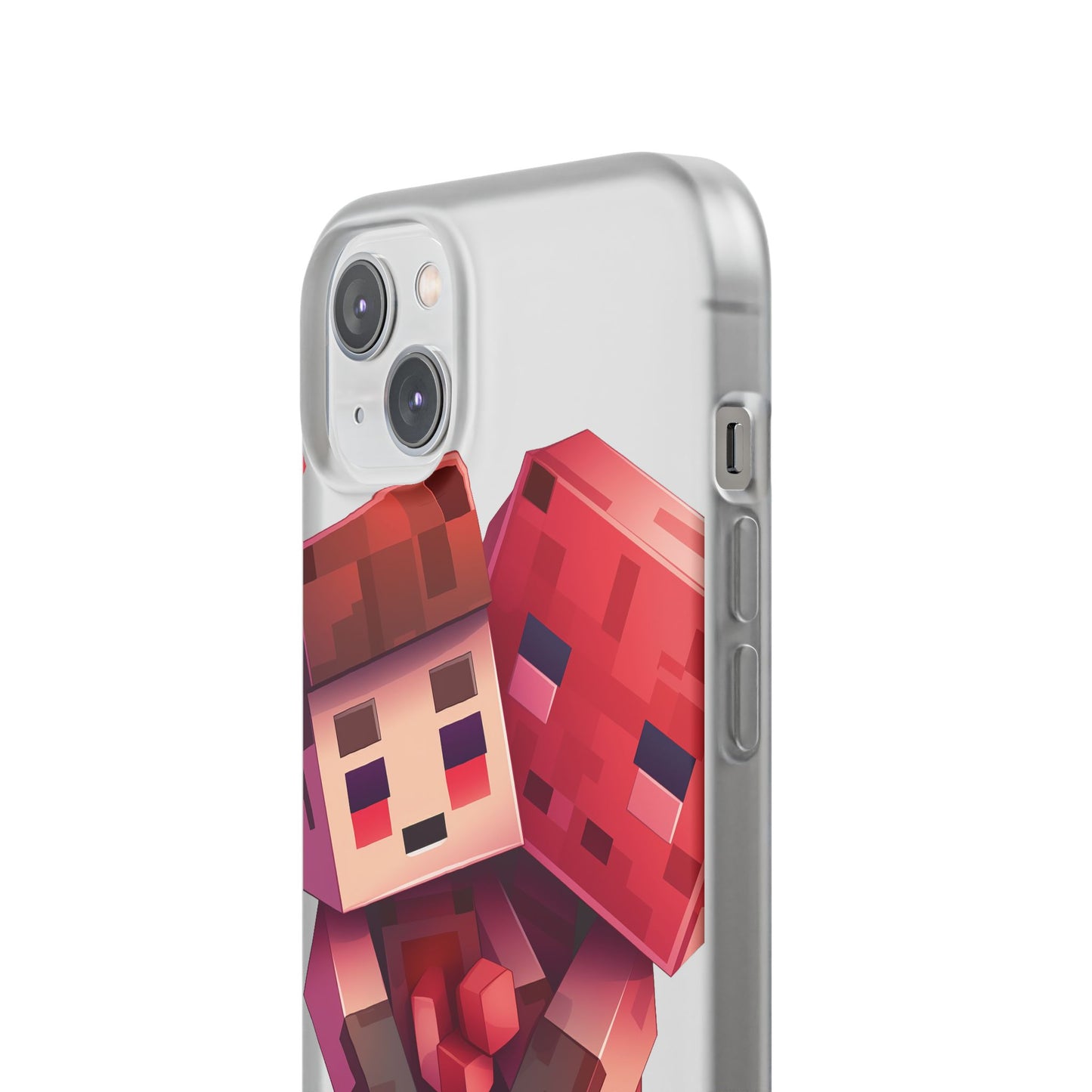 Phone Case - Lovers Minecraft Inspired Design