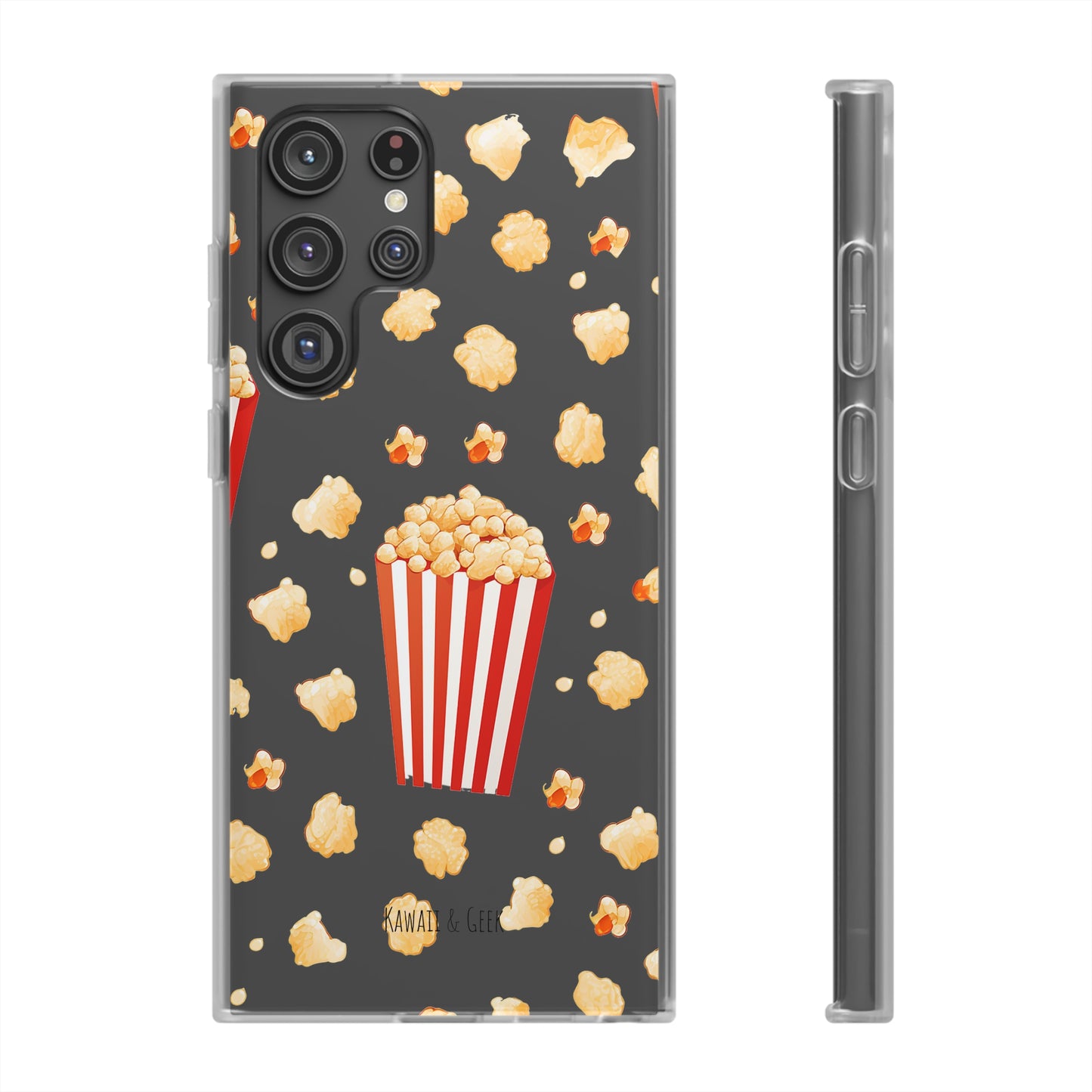 Popcorn Transparent Flexi Phone Case