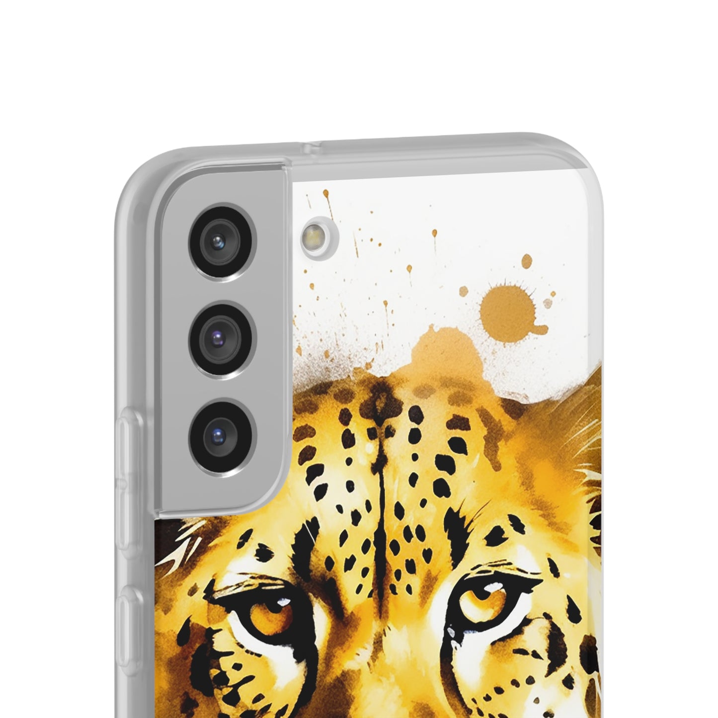 Cheetah Flexi Phone Case - Add a Touch of Elegance and Style to Your Device