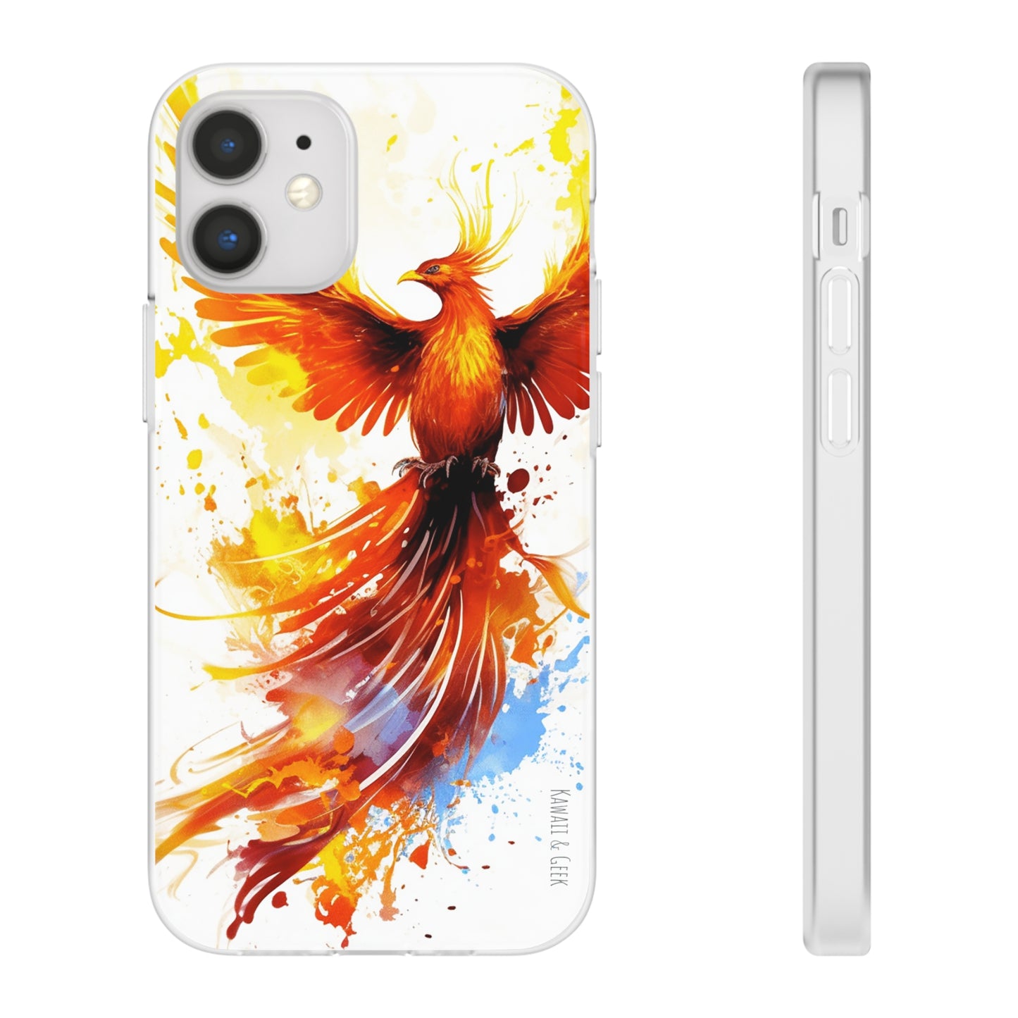 Phoenix Flexi Phone Case - Embrace the Symbol of Rebirth in Style