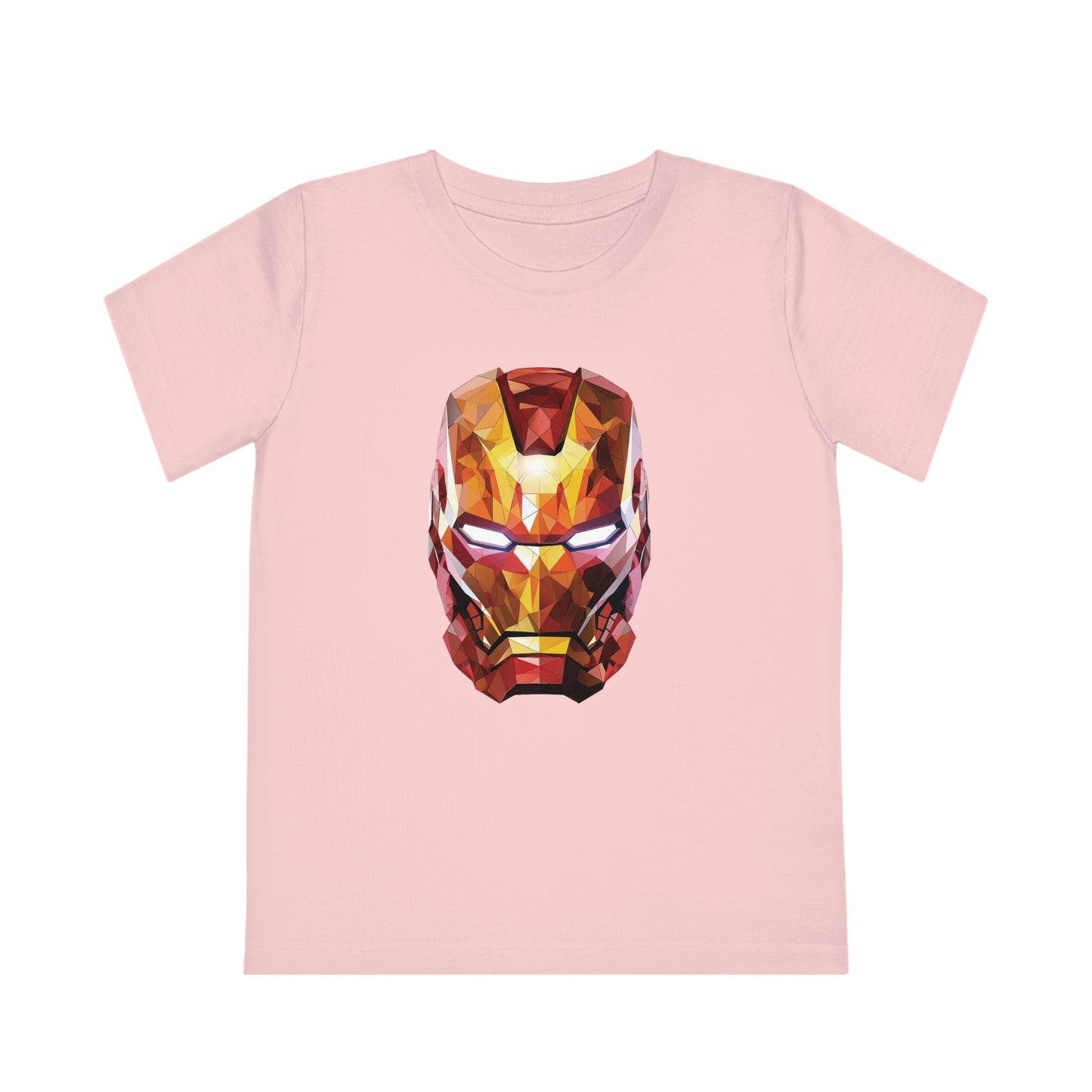 Iron Man Polygonal Kids T-Shirt - Embrace Heroic Style