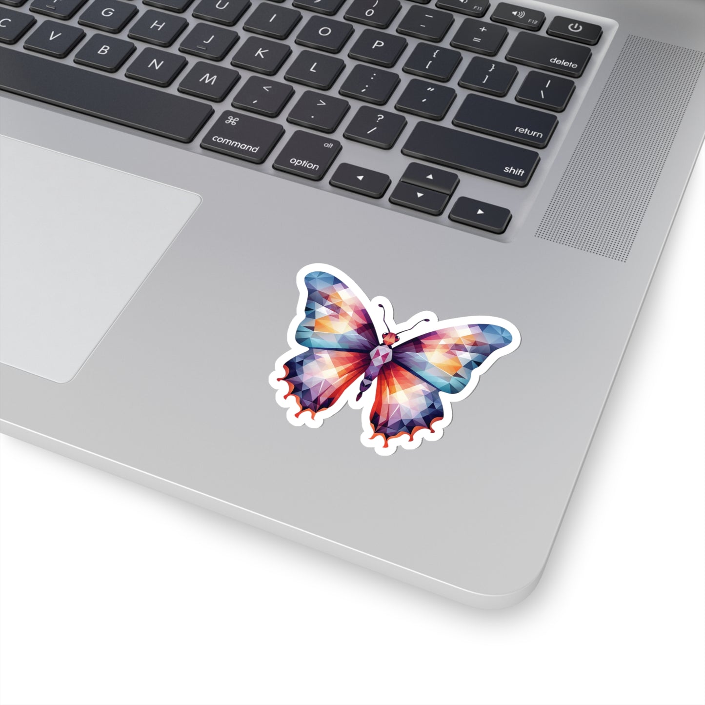 Butterfly Sticker - Delicate Beauty in Geometric Harmony