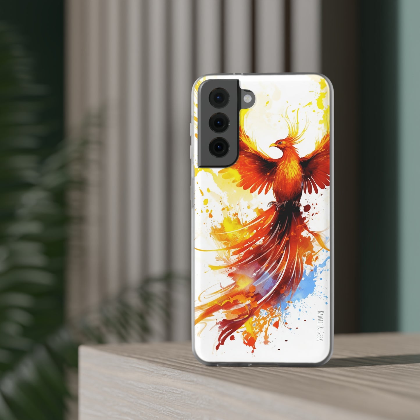 Phoenix Flexi Phone Case - Embrace the Symbol of Rebirth in Style