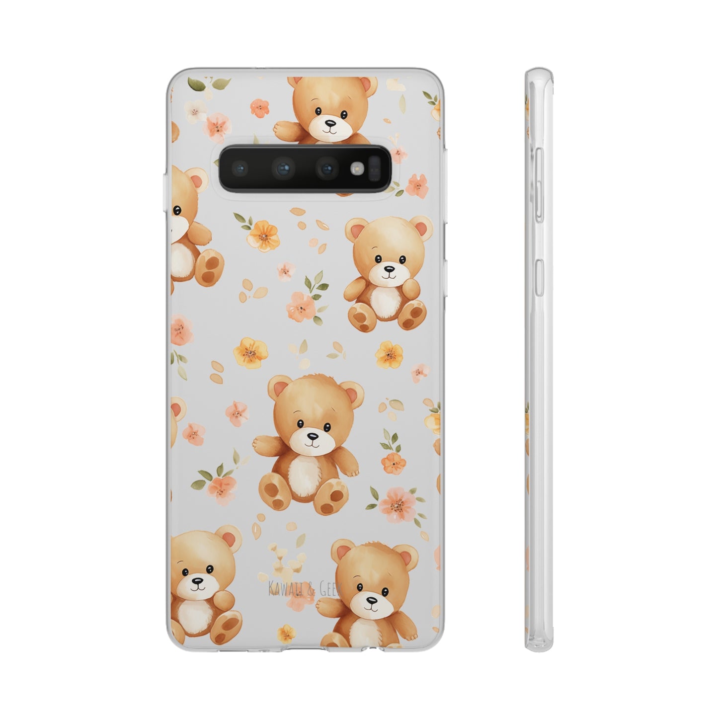 Teddy Delight: Flexi and semi-Transparent Phone Case